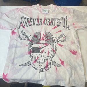 Online Ceramics Multicolor Dosers 77 Forever Grateful T-Shirt Size Medium